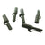 Carp Safety Lead Clips with Soft Tail Rubbers