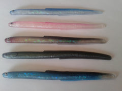 15cm Holographic Sandeels FIVE colours and ULTIMATE Bass catchers!